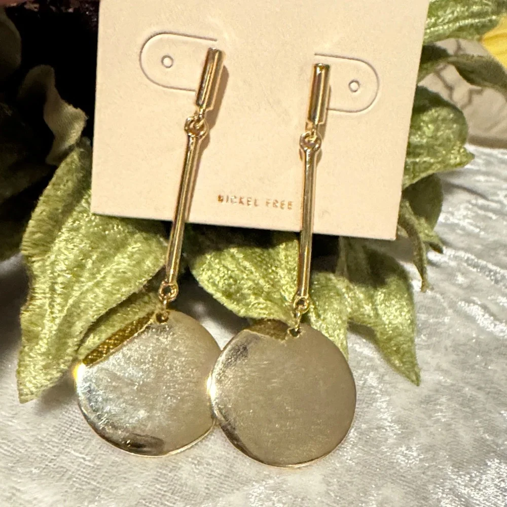 🌸Final price🌸 14th & Union Gold Disc Earrings - Picture 4 of 4